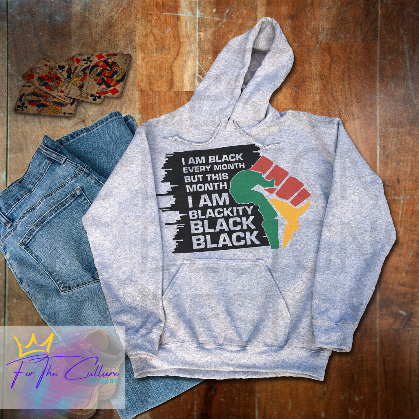 I am black every month T-shirt/Hoodie