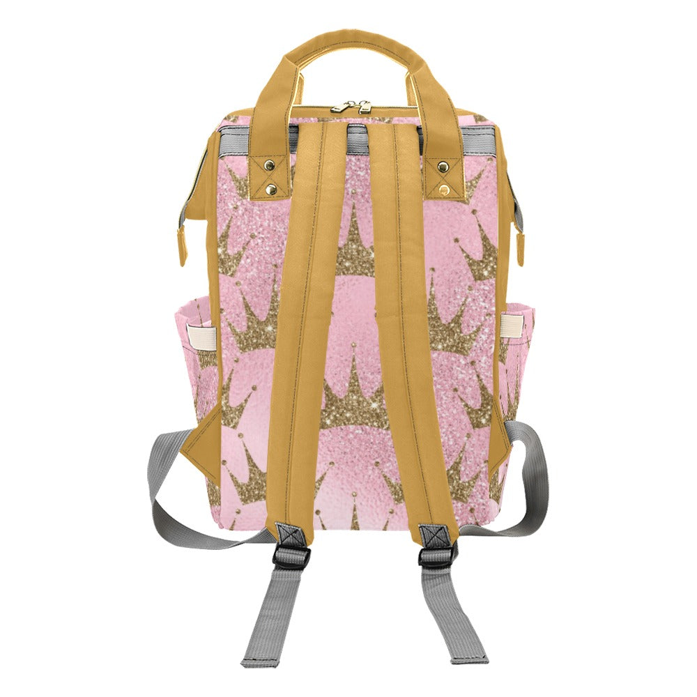 PEEK-A-BOO-PRINCESS diaper bag Multi-Function Diaper Backpack/Diaper B –  Ftc Designs